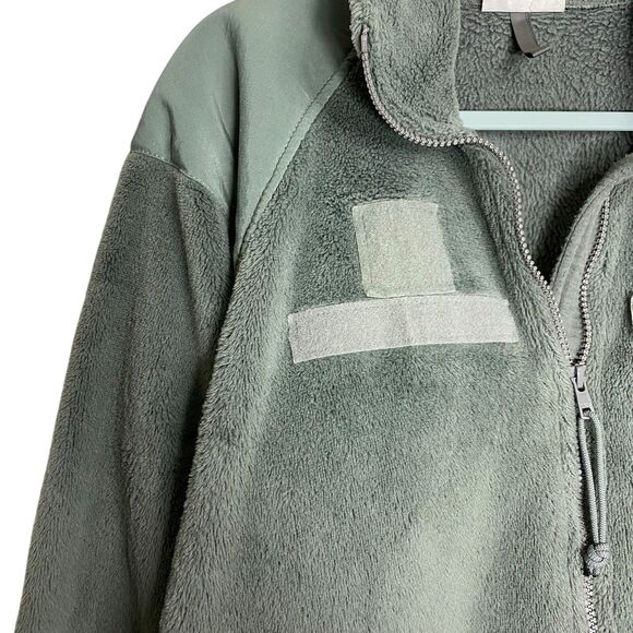 US Military Gen III Fleece Jacket Mens Medium X-Long Army Cold Weather Green USA - Picture 7 of 14